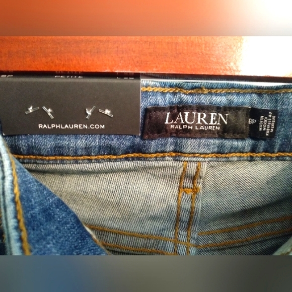 Ralph Lauren Straight Leg Classic super stretch - Petite 8 - Picture 4 of 7